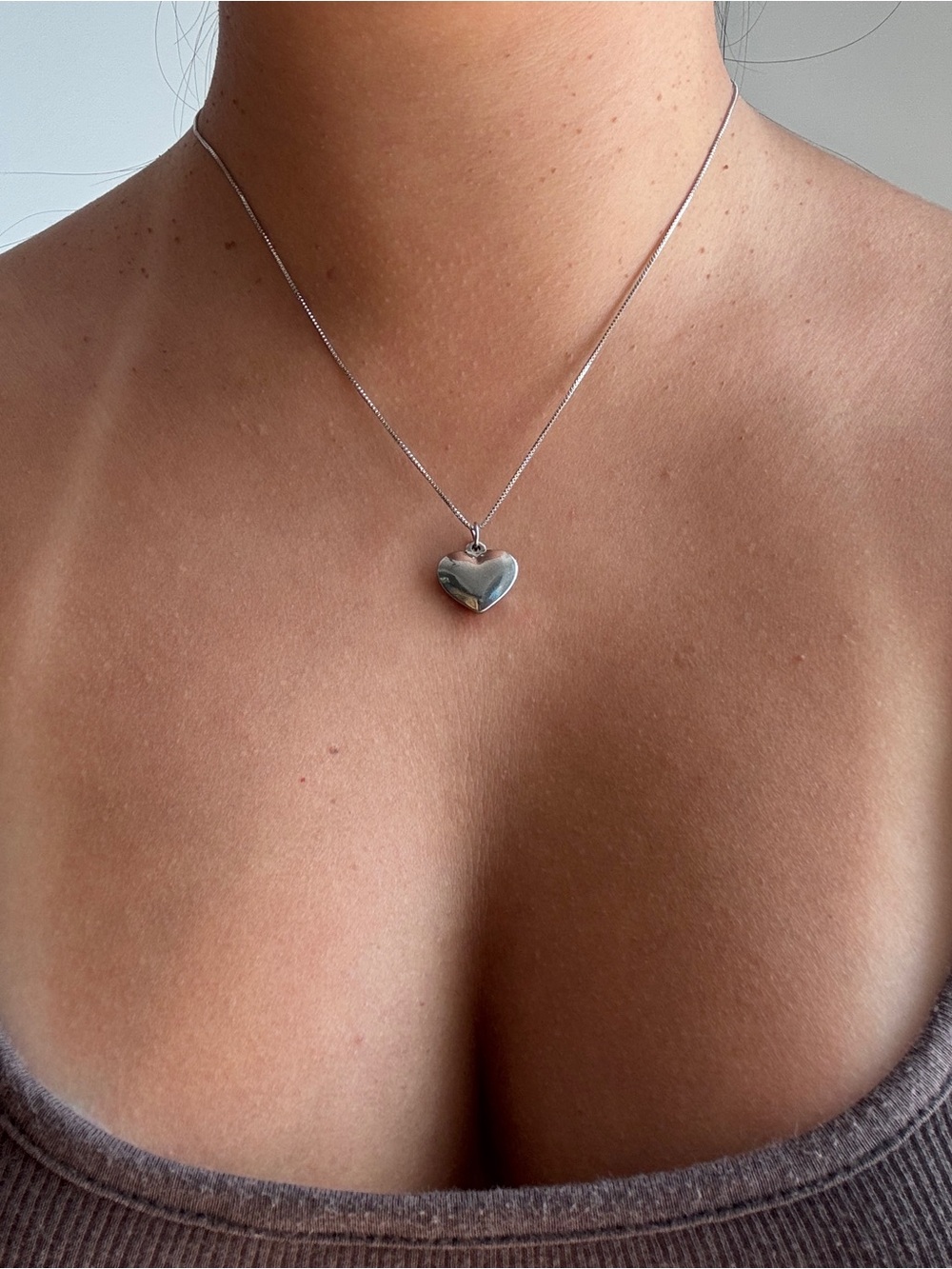 Heart Pendant Necklace - Elegant Minimalist Jewelry